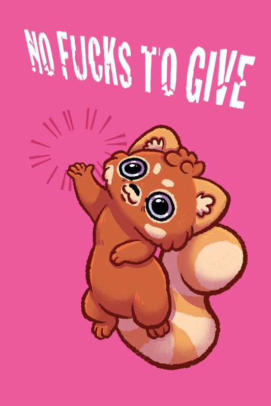No Fucks to Give - Postcard