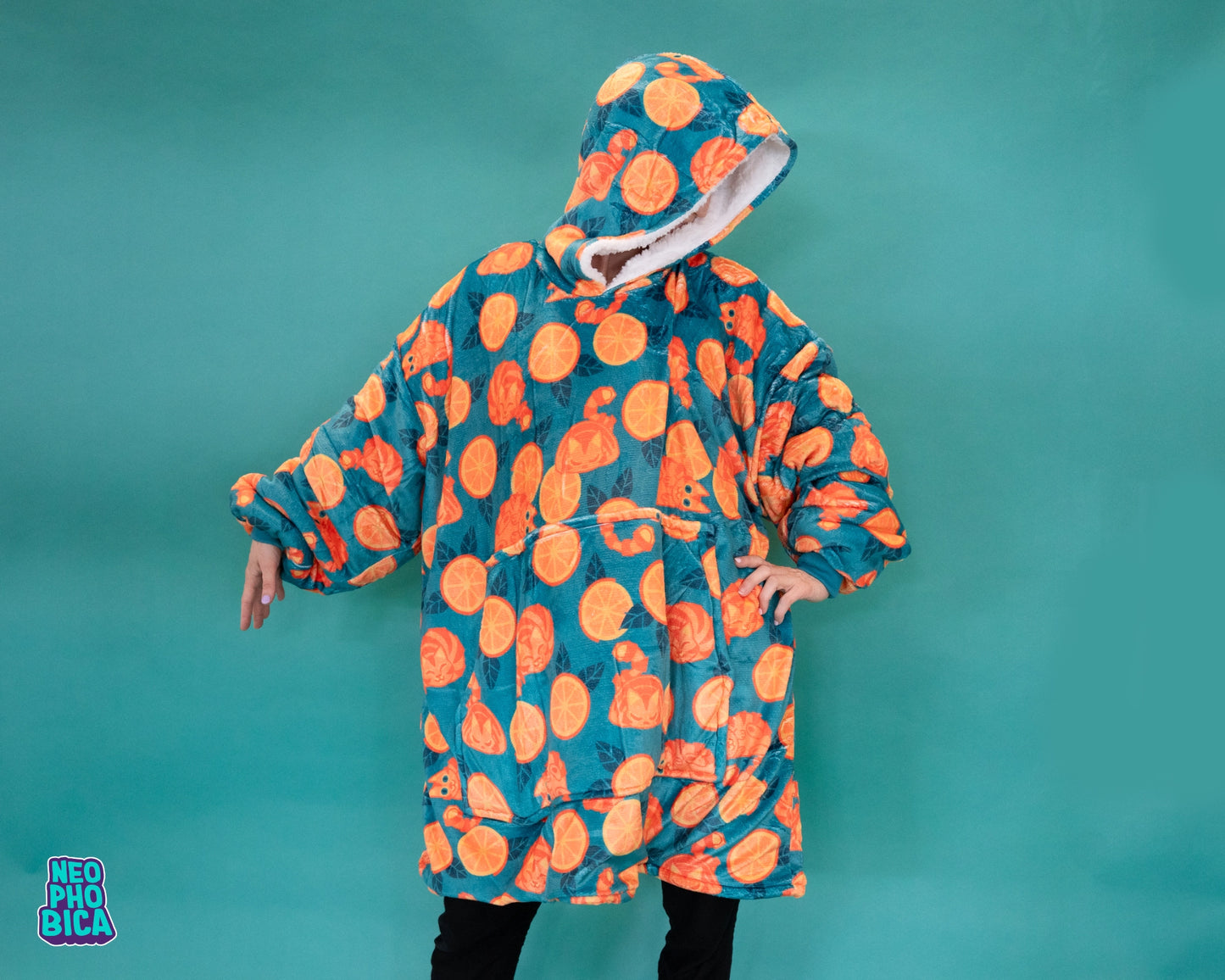 Chonky Oranges | Blanket Hoodie