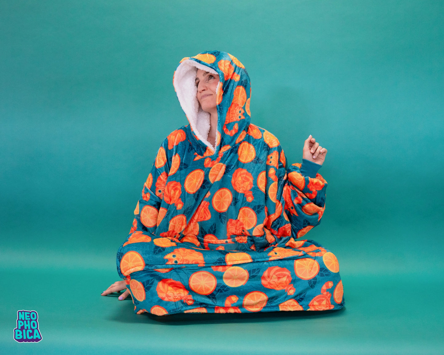 Chonky Oranges | Blanket Hoodie