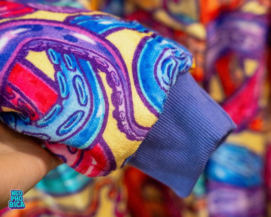 Rainbow Tentacles| Blanket Hoodie