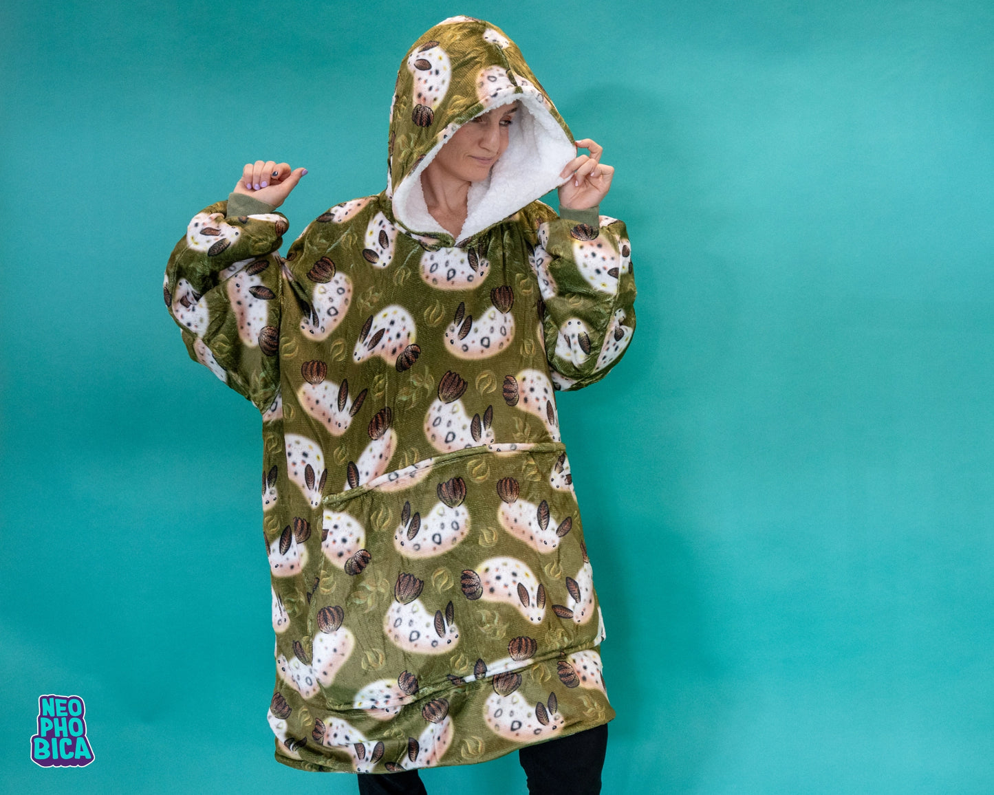 Sea Bunny | Blanket Hoodie