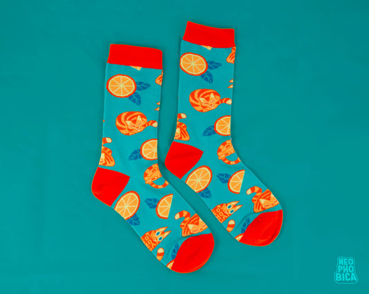 Chonky Oranges - Socks