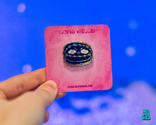 Comb Jelly - Enamel Pin