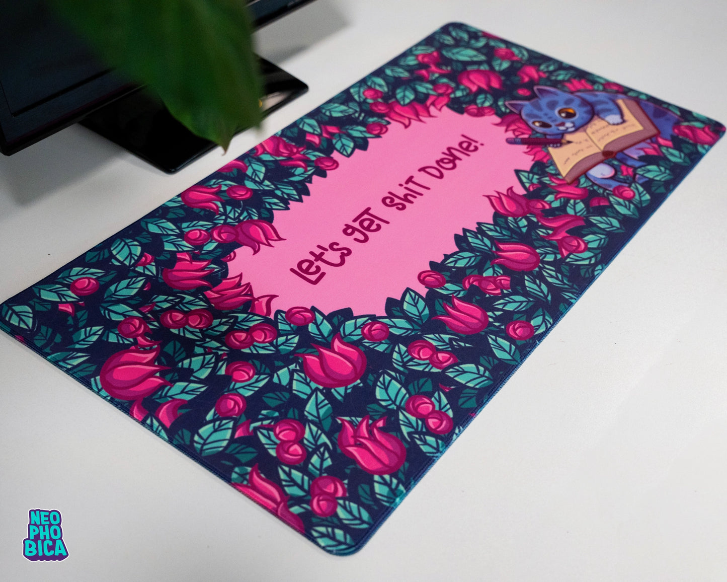 Shit To Do Cat | Deskmat