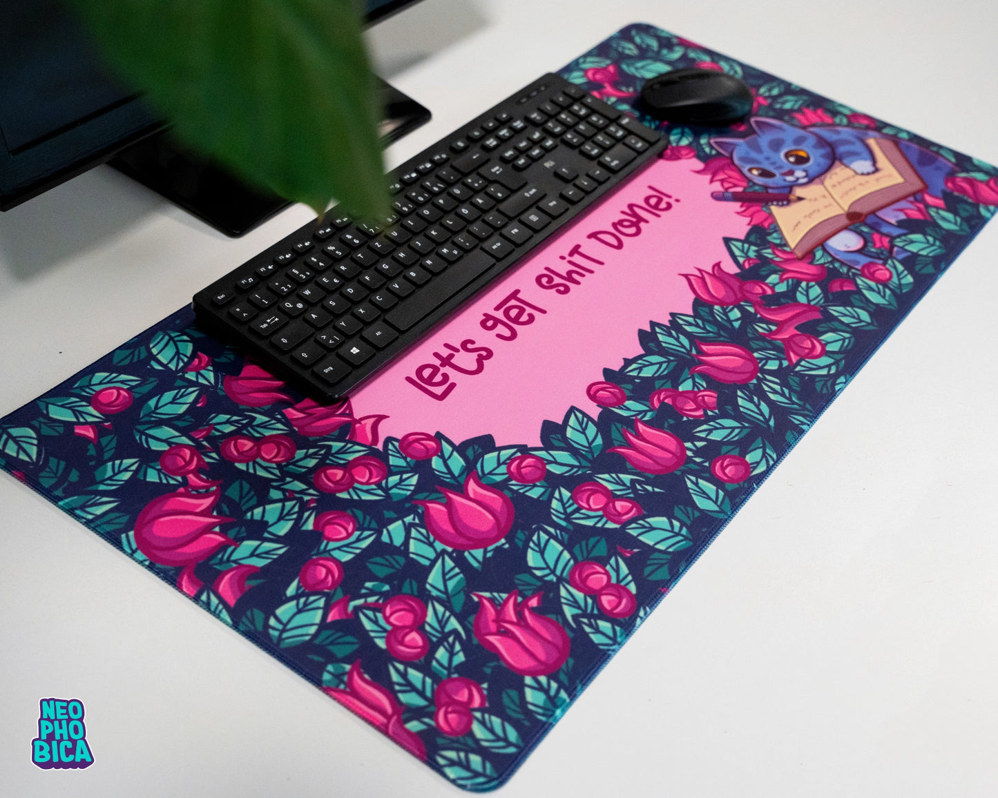Shit To Do Cat | Deskmat