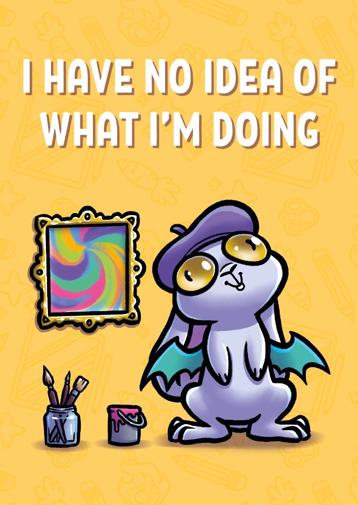 No Idea - Postcard