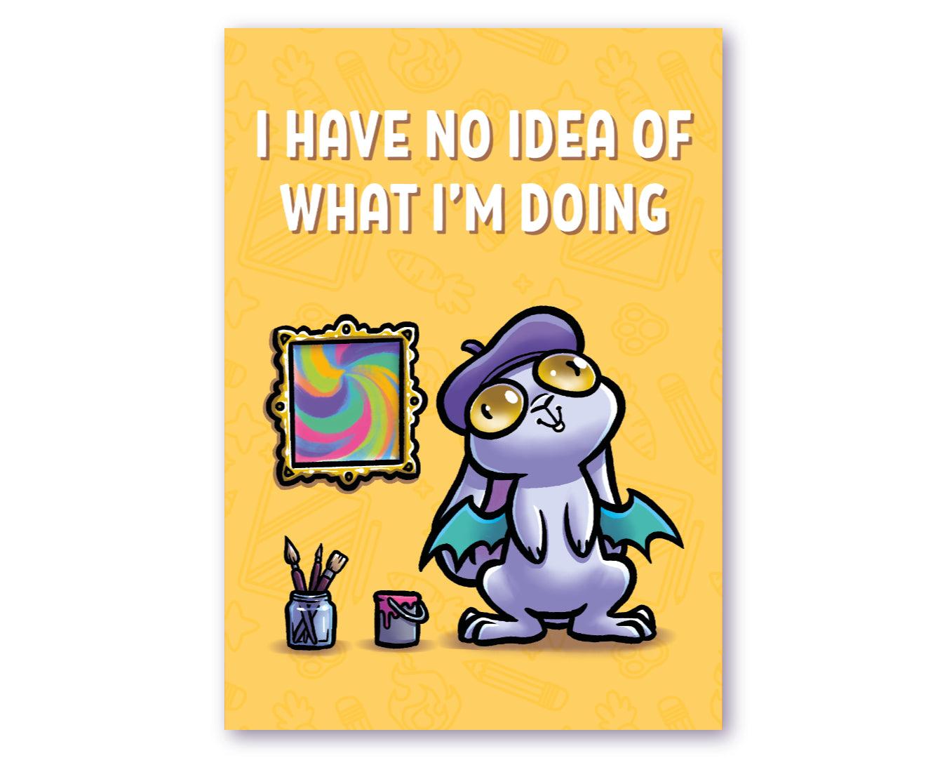 No Idea - Postcard