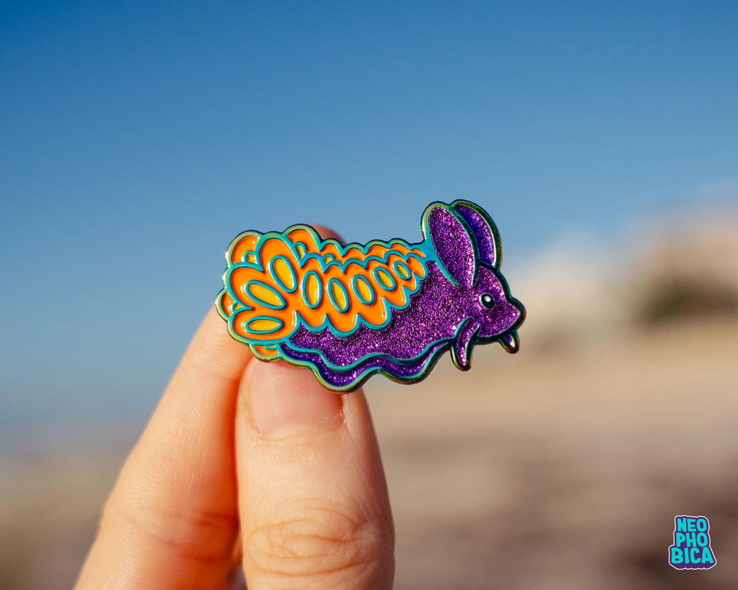 Sea Buddies: Floating Sea Shawl - Enamel Pin