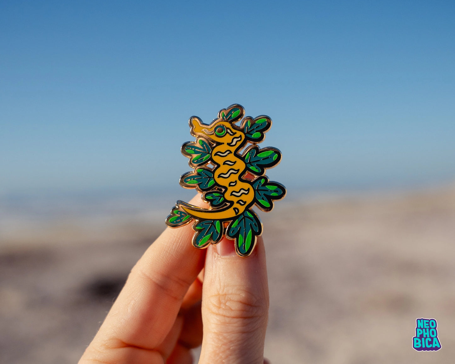 Leafy Sea Dragon - Enamel Pin