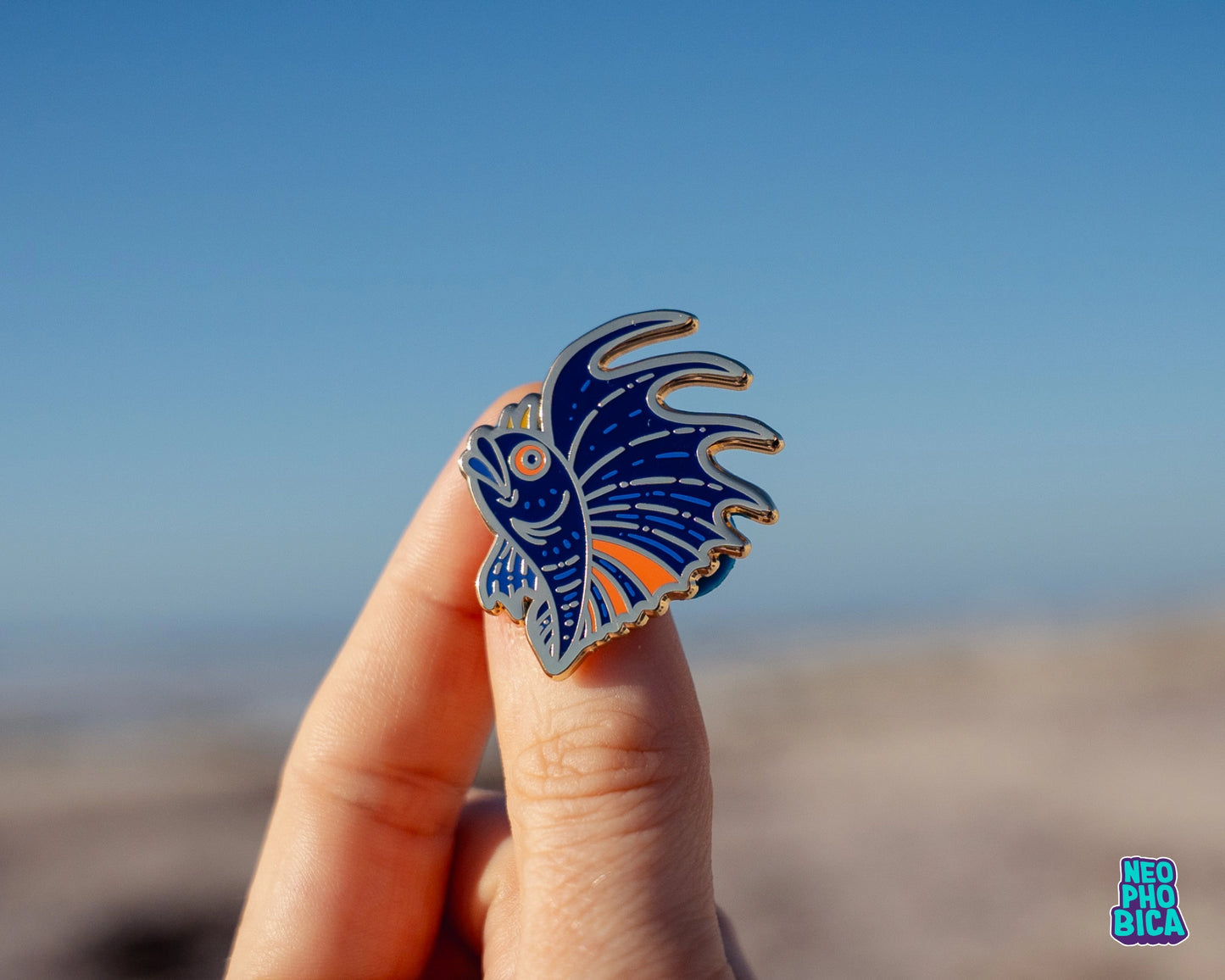 Sailfin Blenny - Enamel Pin