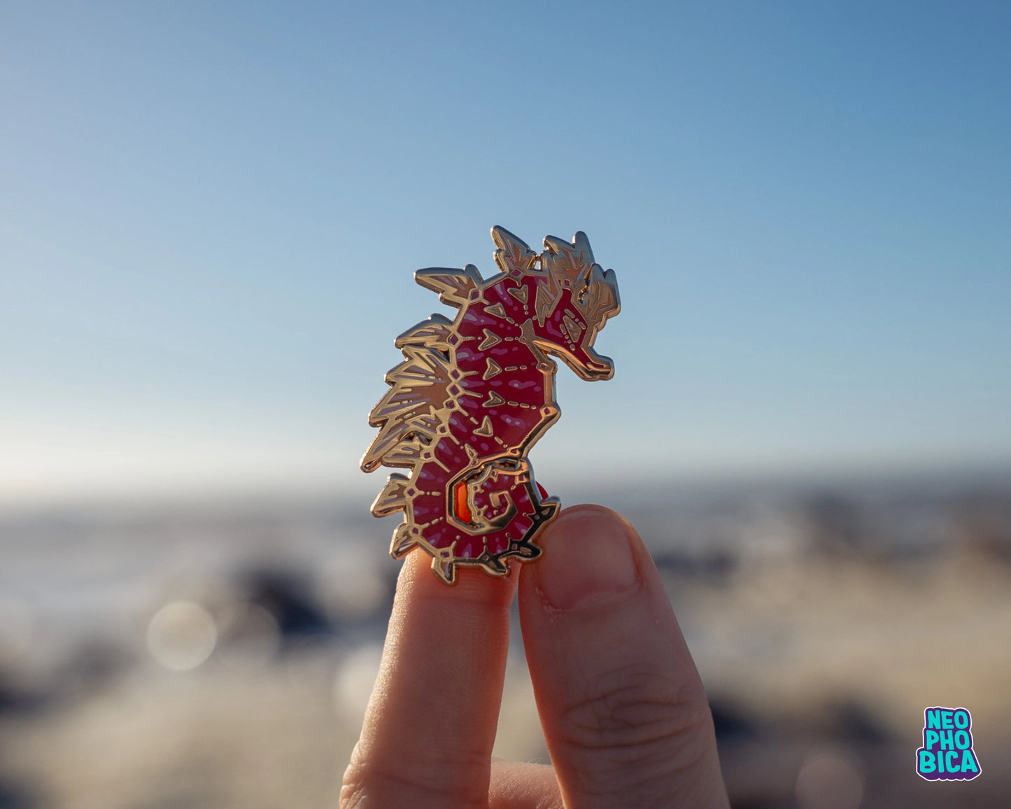 Thorny Seahorse - Enamel Pin