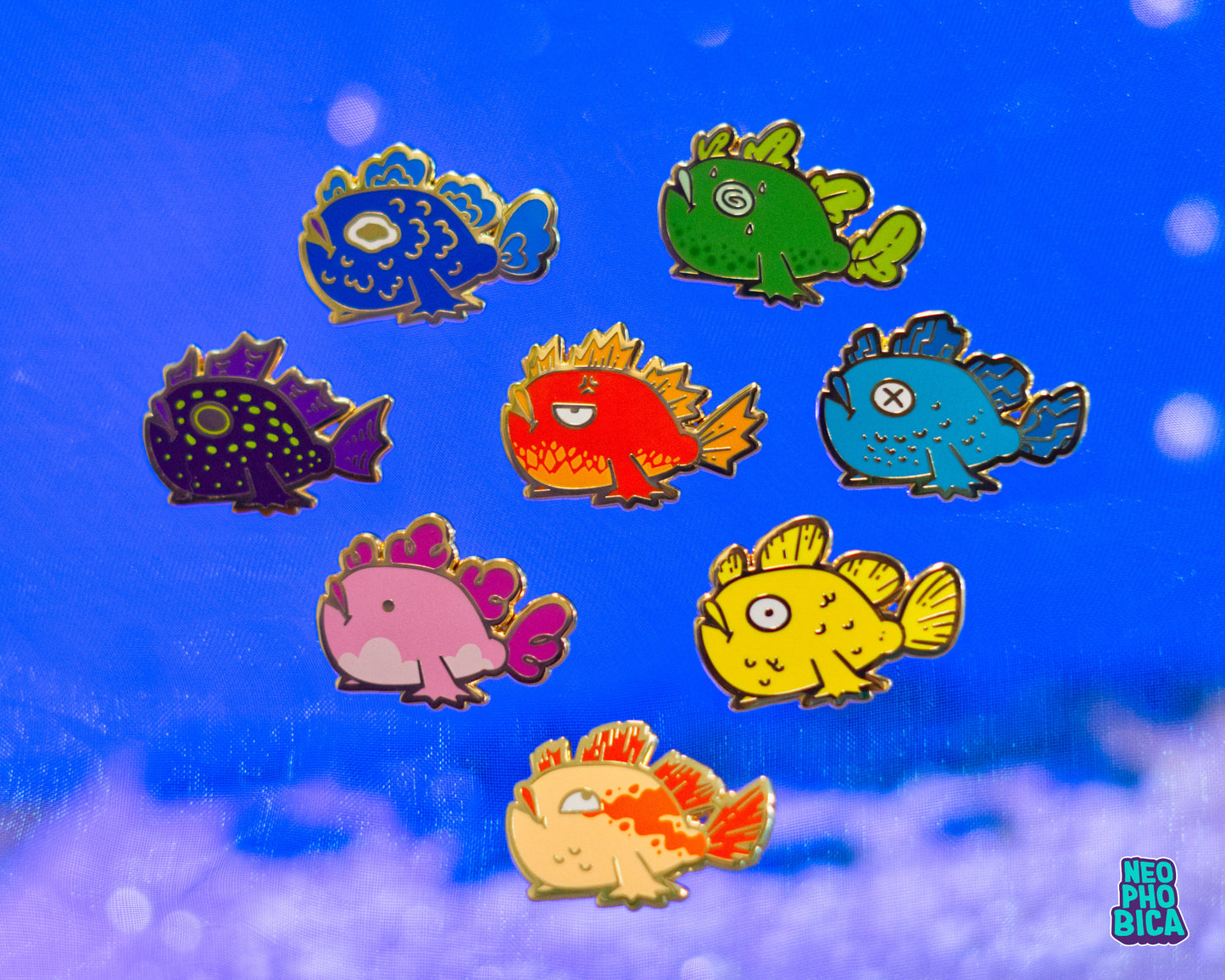 Meet the Frogfish - Enamel Pin Mystery Blind Bag