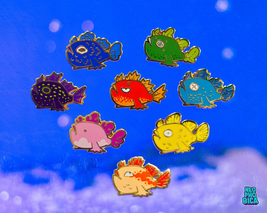 Meet the Frogfish - Enamel Pin Mystery Blind Bag