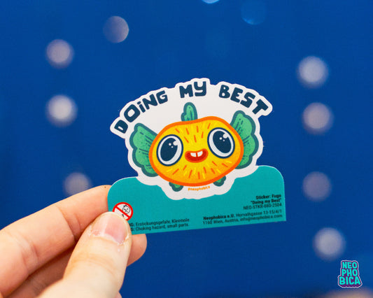 Fugo - Doing my Best | Vinyl Sticker
