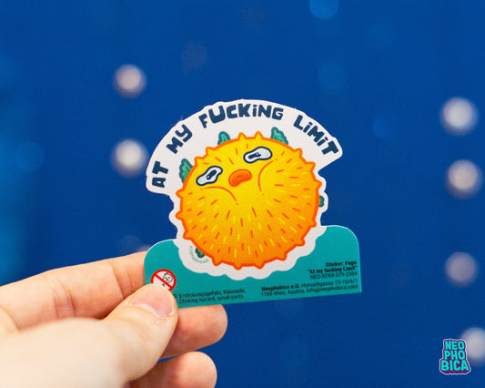 Fugo - At my F*ucking Limit | Vinyl Sticker