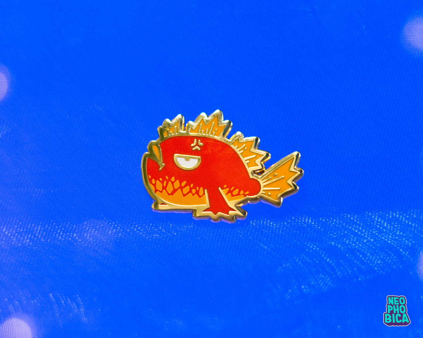 Gisela the Frogfish - Enamel Pin