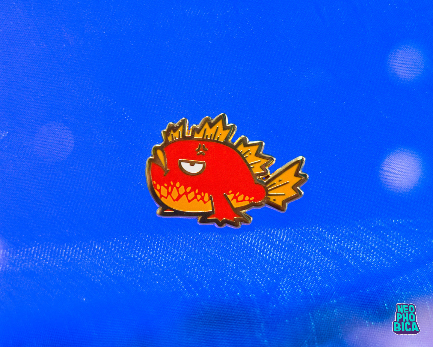 Gisela the Frogfish - Enamel Pin