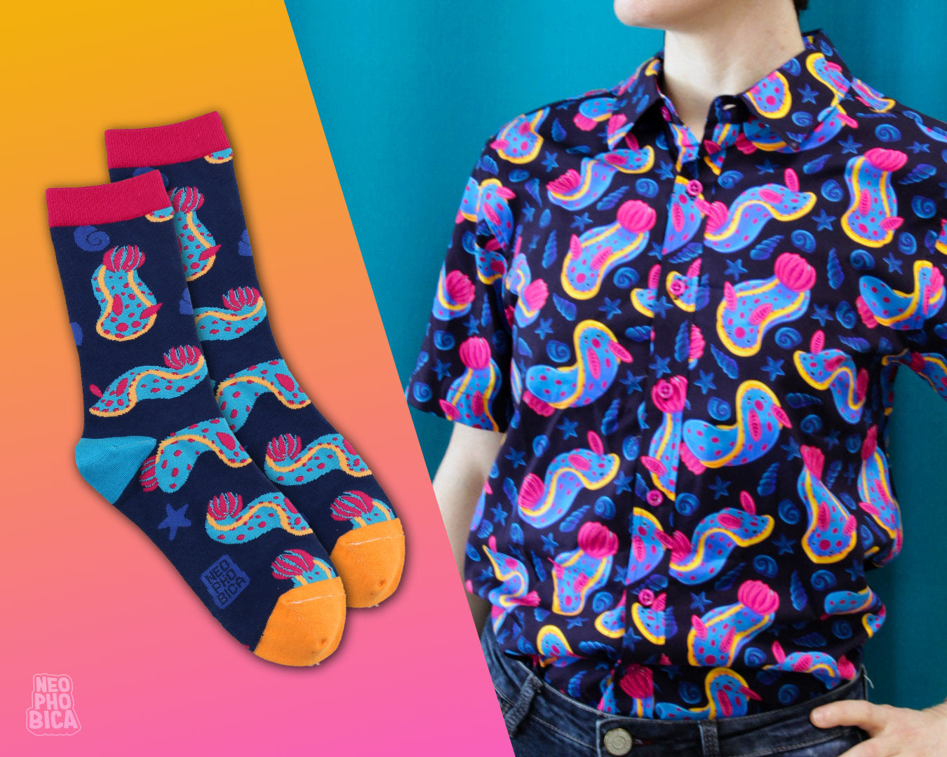 Hypselodoris Shirt & Sock Bundle