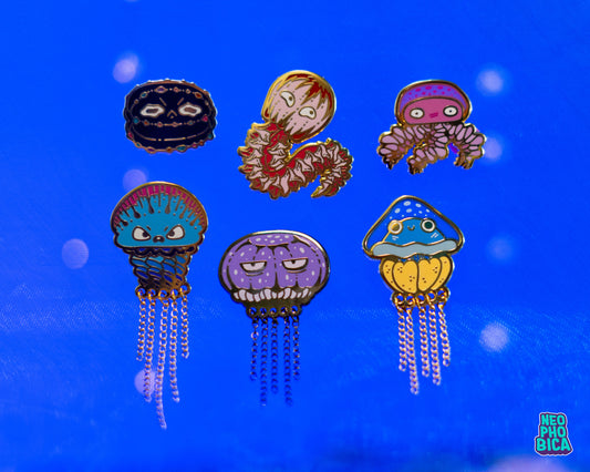 Jellyfriends - Enamel Pin Mystery Blind Bag