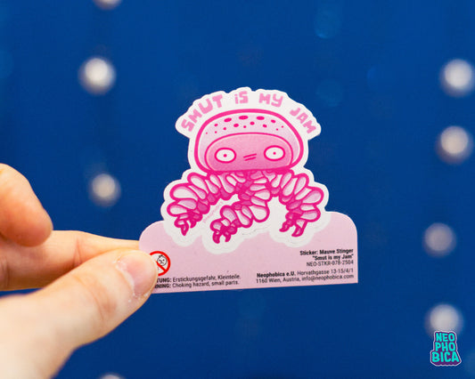 Mauve Stinger - Smut is my Jam | Vinyl Sticker