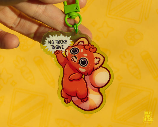 No Fucks to Give - Acrylic Charm