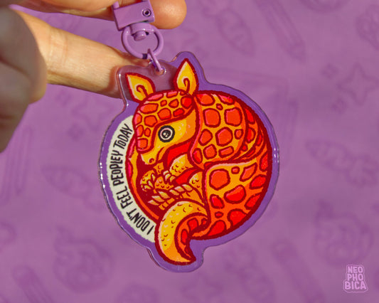 I don't feel Peopley - Acrylic Charm