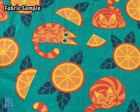 Orange Cats - A-Line Skirt