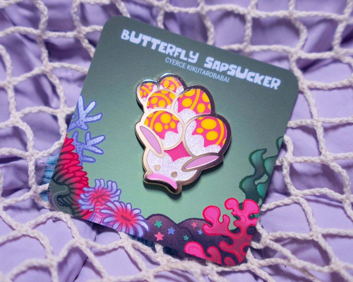 Butterfly Sapsucker | Enamel Pin