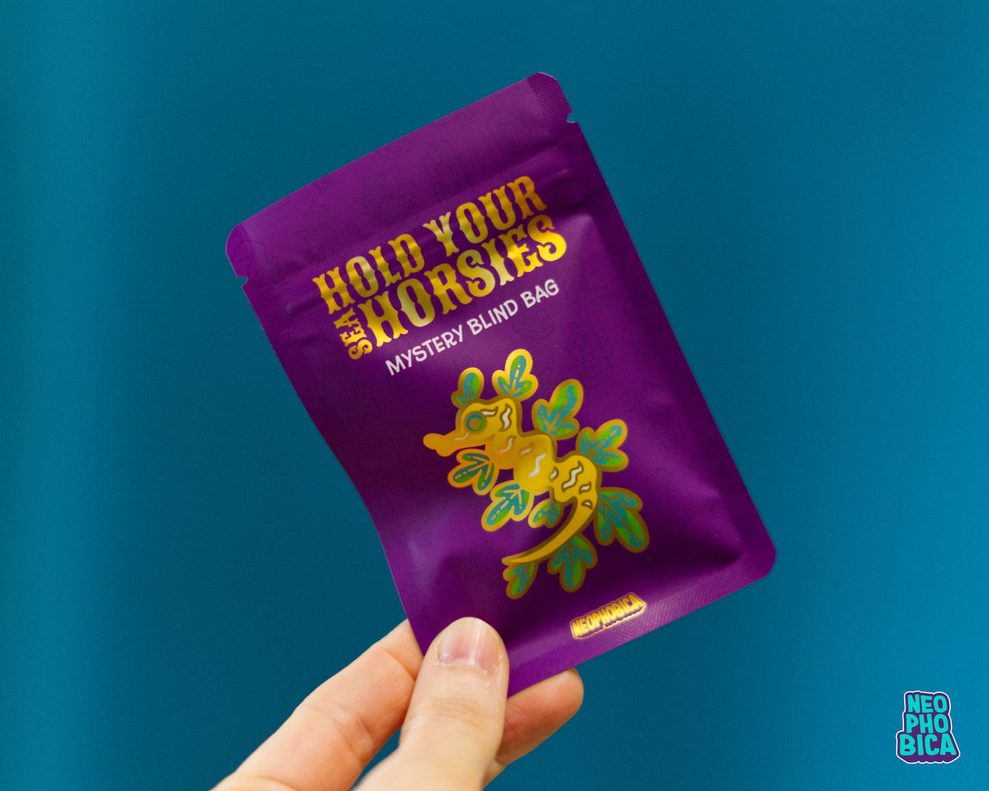 Hold your Sea Horsies - Enamel Pin Mystery Blind Bag