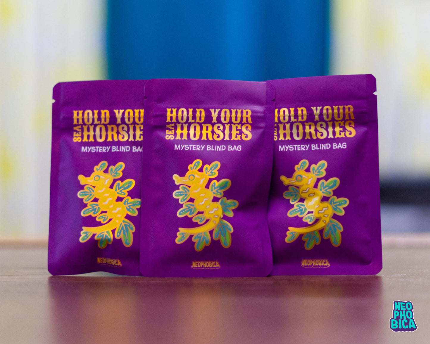 Hold your Sea Horsies - Enamel Pin Mystery Blind Bag