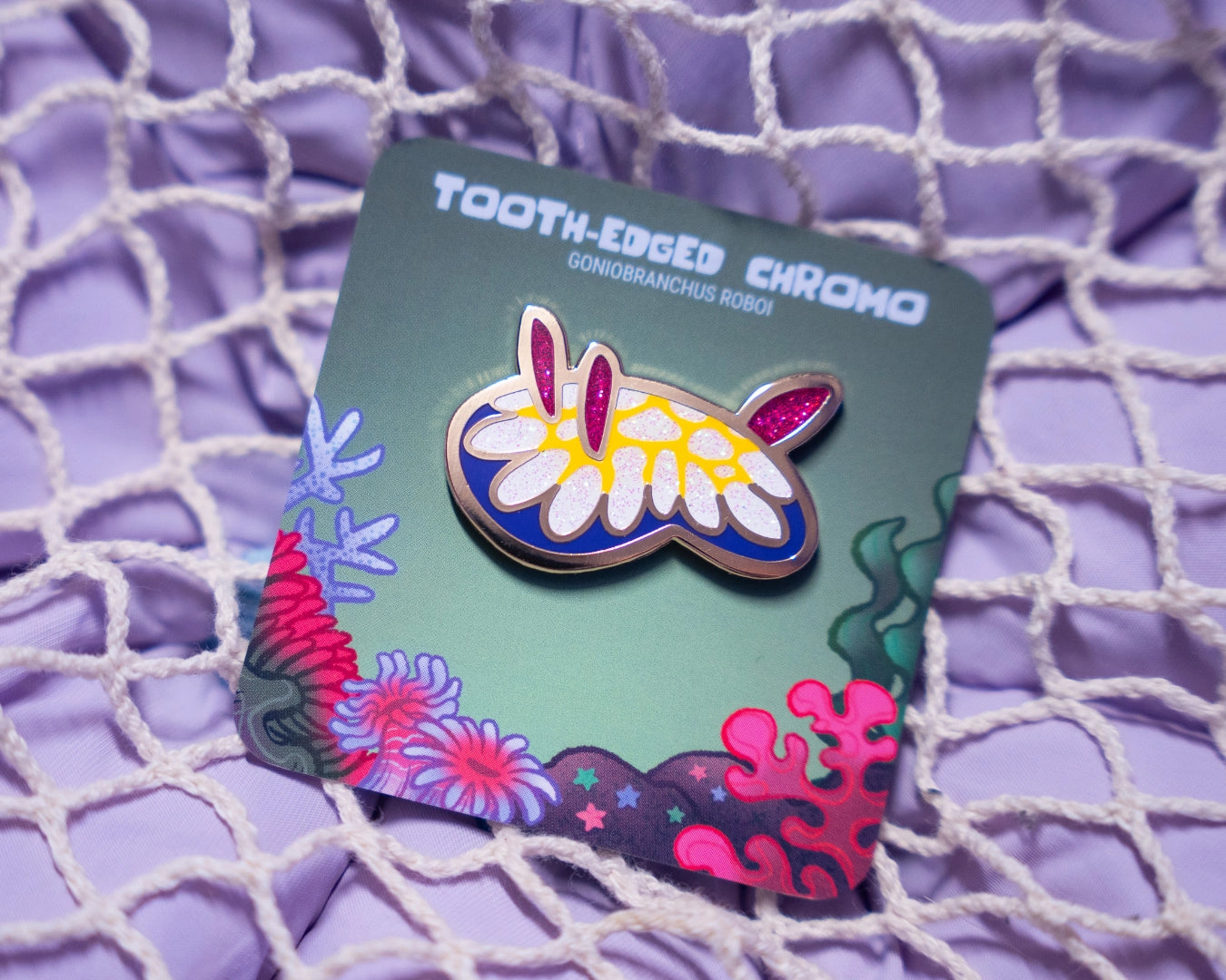 Tooth-Edged Chomo | Enamel Pin
