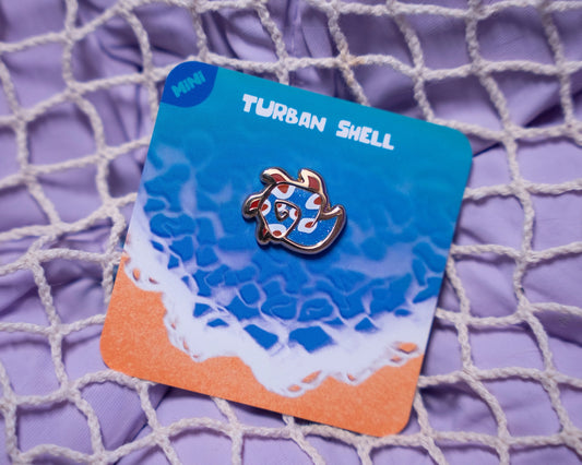 Turban Shell | Mini Enamel Pin