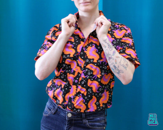 Sea Buddies: Spanish Sea Shawl - Button Up Shirt