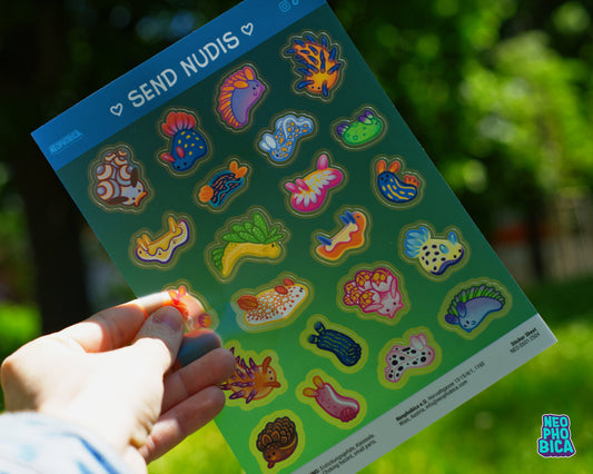Send Nudis | A5 Sticker Sheet