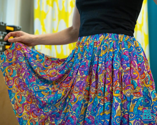 Rainbow Tentacles | Skirt