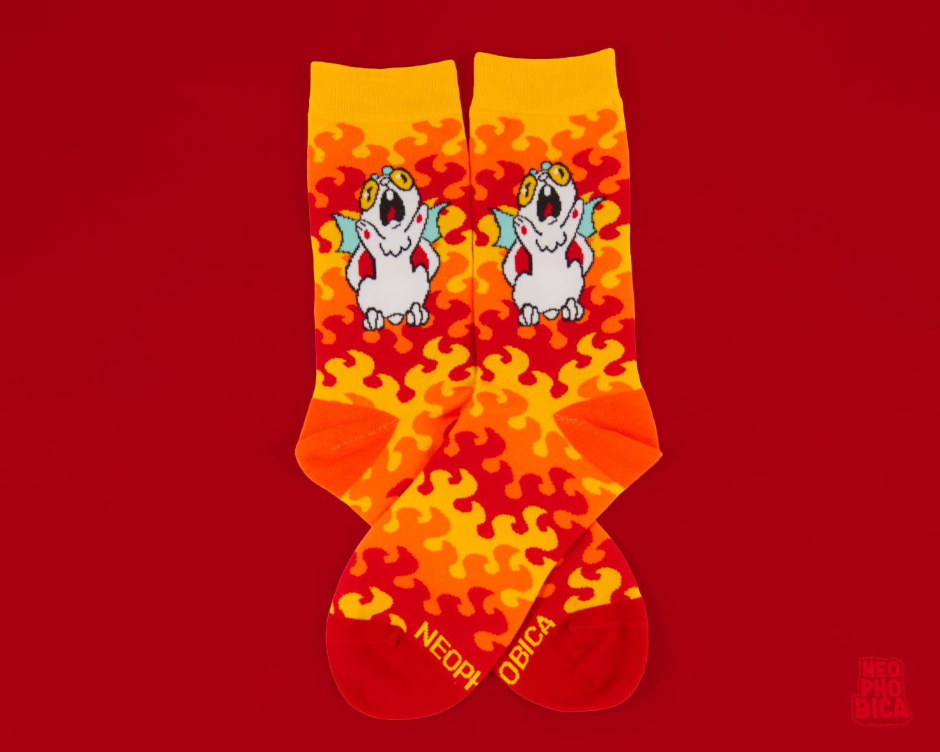 Rufus on Fire - Socks