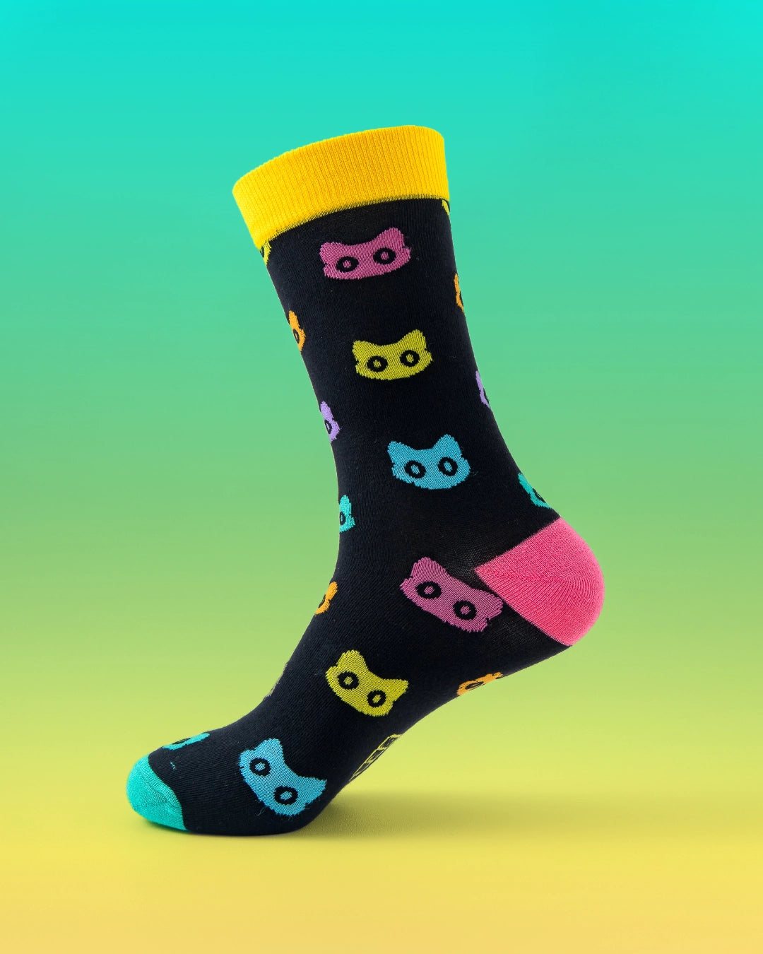 Rainbow Kitties | Socks