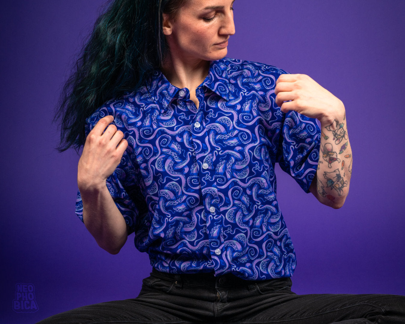 Tentacles - Button Up Shirt