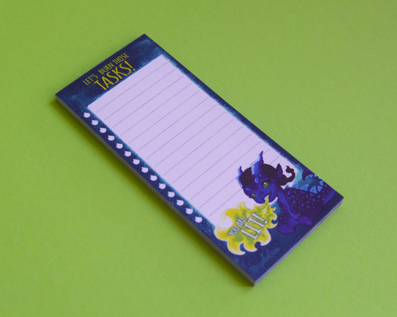 Tiny Dragon To Do List - Note Pad