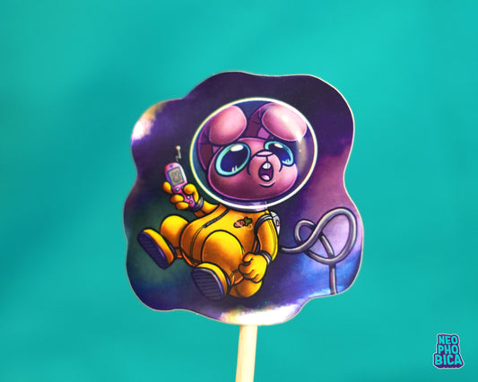 Spacebun - Holo Sticker