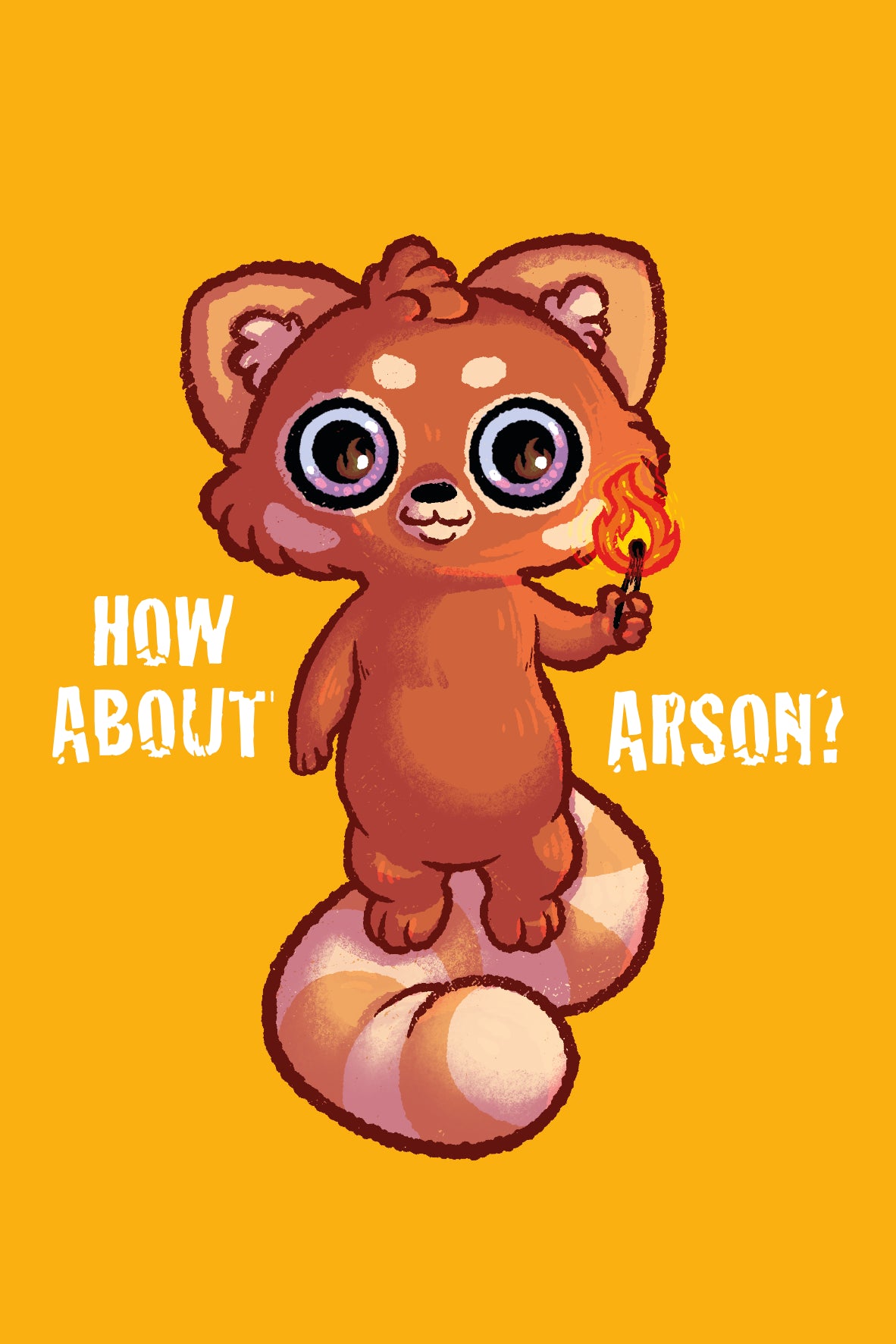 How about Arson? - Postcard