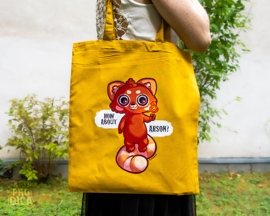 How about Arson? - Tote Bag