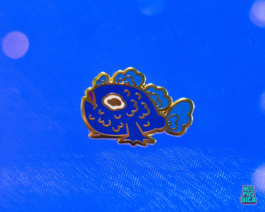 Berta the Frogfish - Enamel Pin