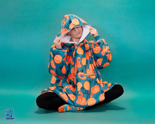 Chonky Oranges | Blanket Hoodie