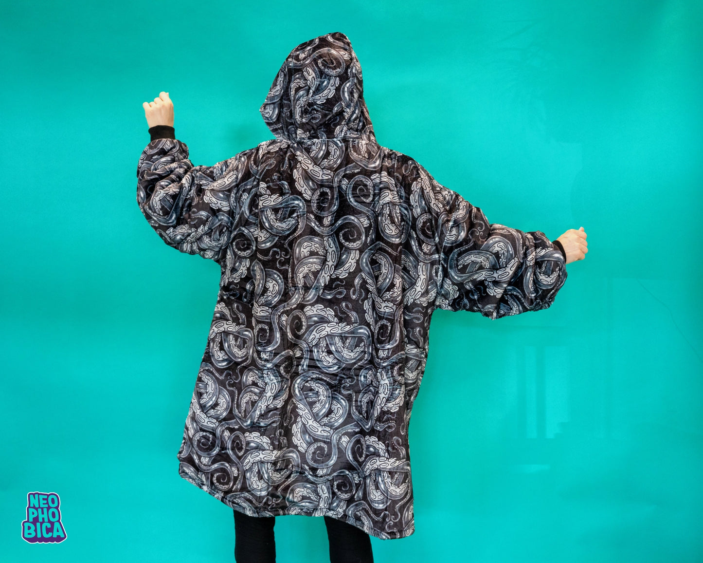 Obsidian Tentacles| Blanket Hoodie