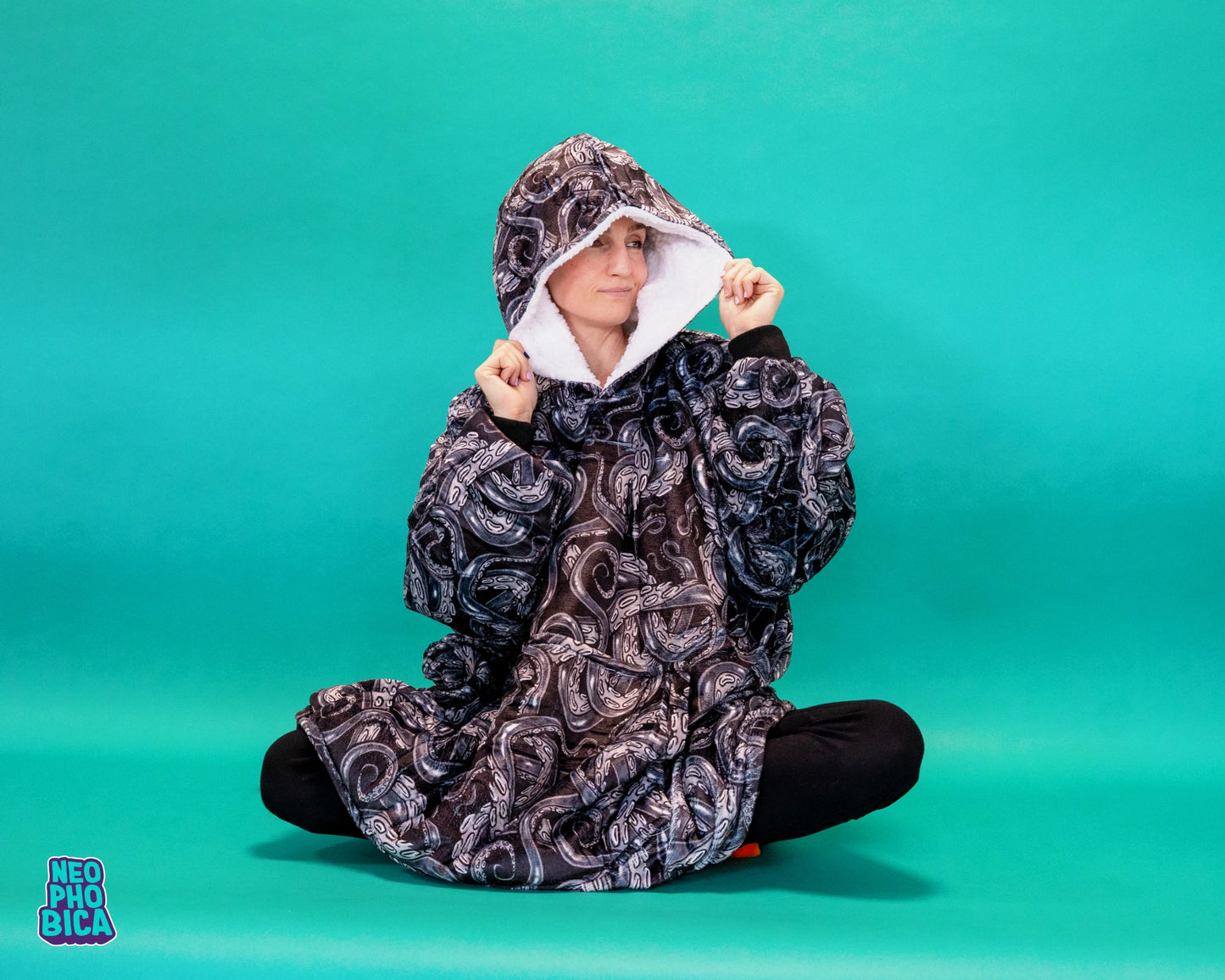 Obsidian Tentacles| Blanket Hoodie