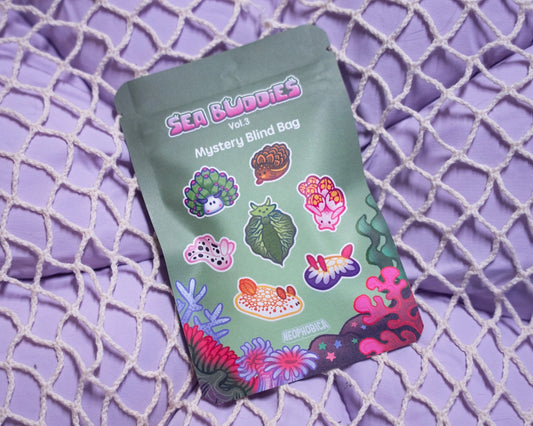 Sea Buddies Vol.3 - Enamel Pin Mystery Blind Bag