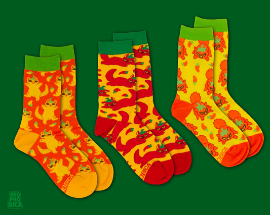 Chili Cat - Sock Bundle