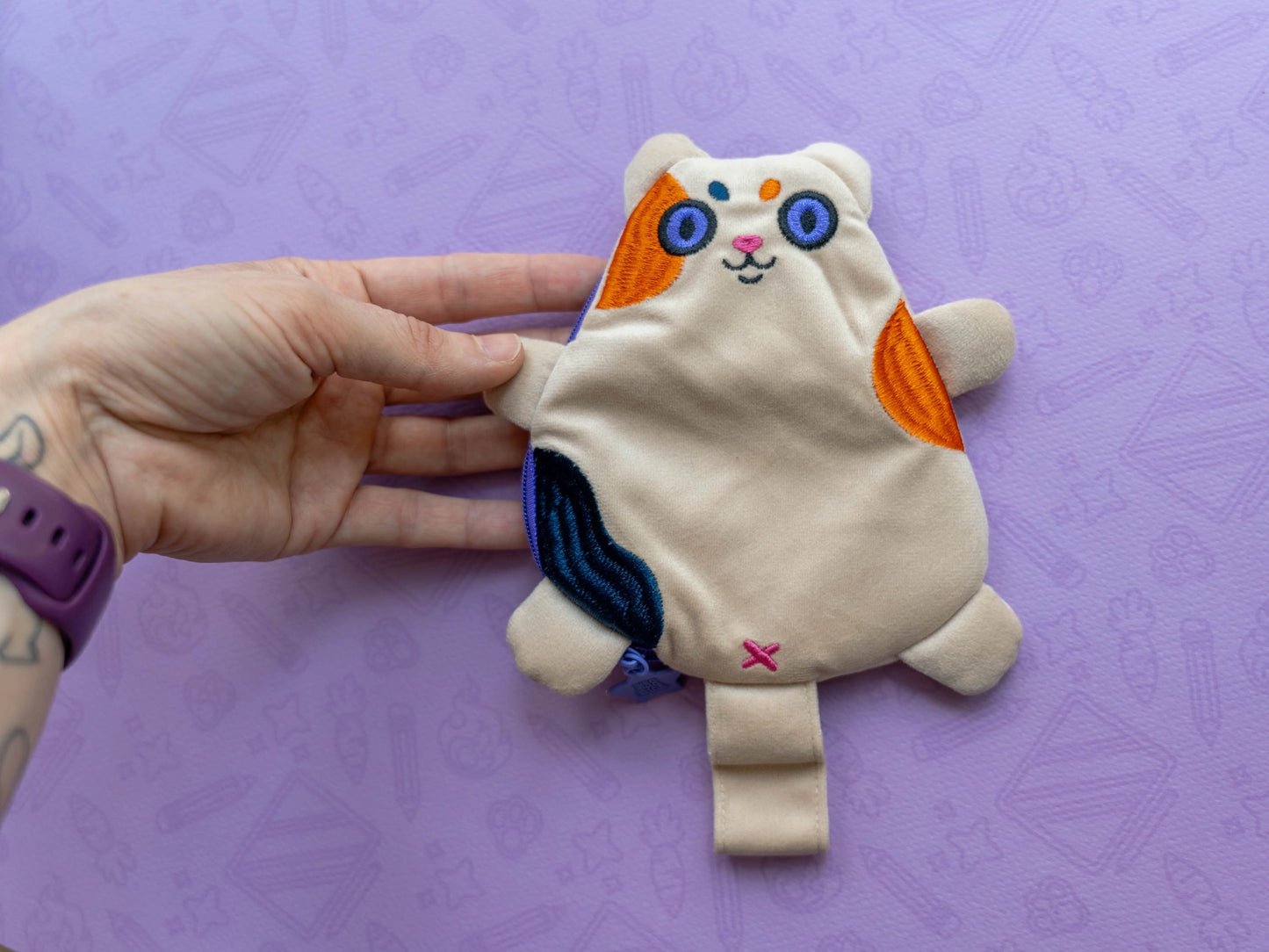 Calico Cat | Soft Coin Pouch