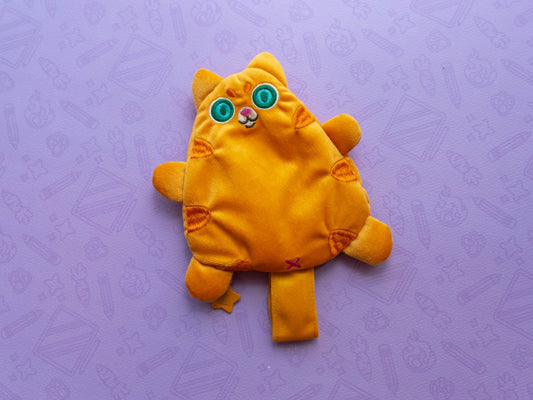 Orange Cat | Soft Coin Pouch